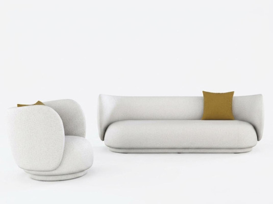 Sofa 2 Sitzer Velvet Zweisitzer Relax Sitz Design Couch Lounge Sofas Möbel Samt