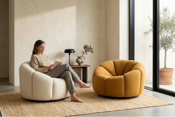 Sessel Designer Stuhl Relax Sitz Design Couch Lounge Club Textil Möbel Textil