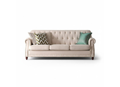 Chesterfield Sofa 3 Sitzer Wohnlandschaft Relax Sitz Design Couch Lounge Sofas