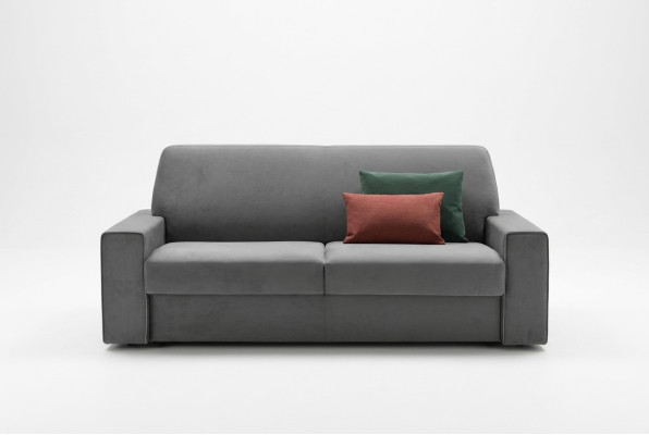 Wohnzimmer Textilsofa Grau Zweisitzer Designer Sofas Polster Sofas 2 Sitzer Neu
