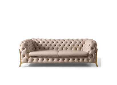 Kunstleder 3 Sitzer Sofa Wohnlandschaft Relax Sitz Design Couch Lounge Sofas