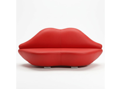 Lippen Sofa 2 Sitz Polster Modern Relax Sitz Luxus Möbel Sofas Couch Zweisitzer