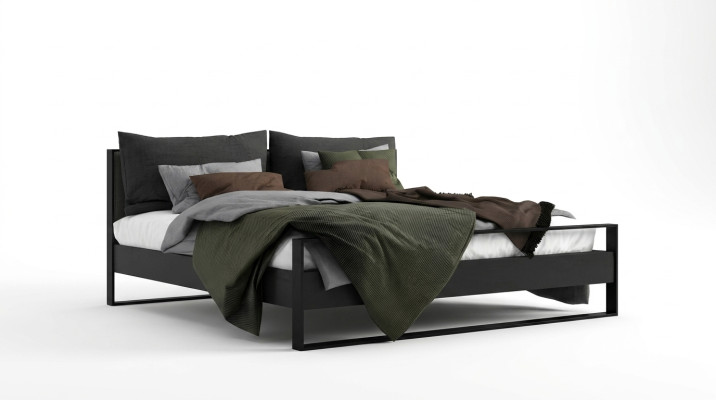 Bett Doppel Modernes Hotel Textil Luxus Schlafzimmer Betten Bettrahmen Design