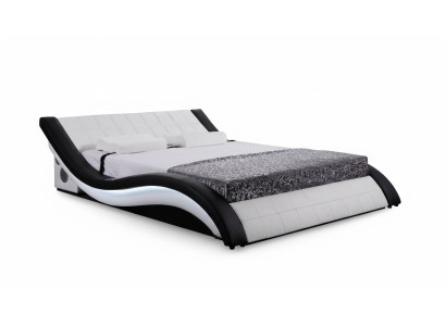 Bett Design Digital USB Betten Luxus Schlafzimmer Möbel Leder Doppel