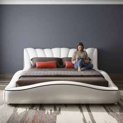 Luxus Doppel Schlafzimmer Holz Textil Betten 180x200 Bett Klassisch