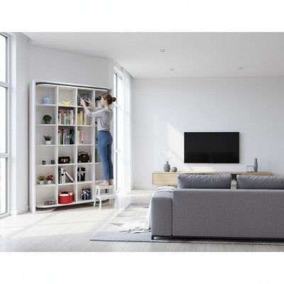 Bett Bücher Schrank Regal Gästebett Schränke Wand Schrank Wandschrank Betten
