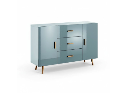 Kommode Brillo Kommoden Holz Schrank Sideboard Wohnzimmer Hochschrank Anrichte
