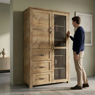 Wohnzimmer Vitrinenschrank Vitrinen Neu Schränke Neu Klassische Vitrine Schrank
