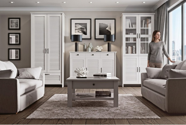 Wohnzimmer Kommode Schrank kommoden design Stil Möbel Wohnzimmer 3tlg.