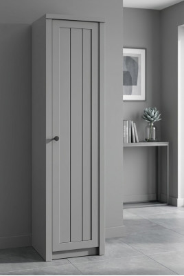 Anrichte Kommoden Regal Holz Schrank Mehrzweckschrank Schränke Holz Möbel Grau