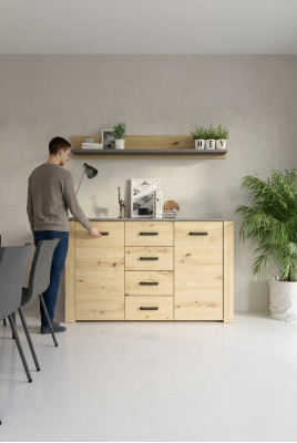 Design Kommode Möbel Sideboard Klassisch Wohnzimmer Holz Modern Luxus NEU