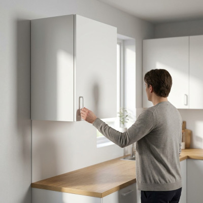 Küchen Regale Hängeschrank für die Küche Hängeschränke eintüriger Schrank Möbel