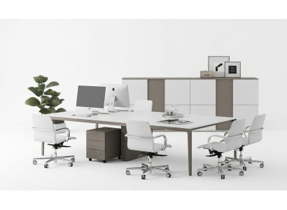 Besprechungstisch Meeting 320cm groß Tisch Konferenztisch Modern Büro Tische neu