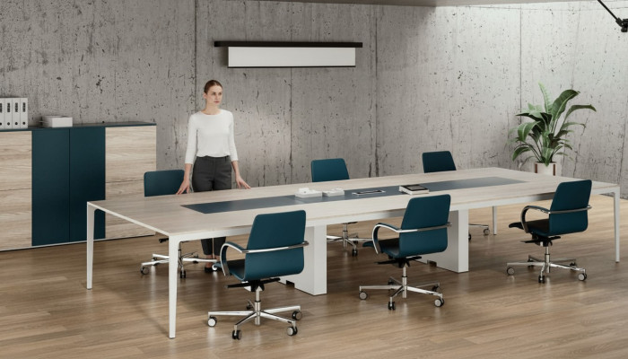 Büromöbel Besprechungstisch Konferenztisch Büro Tisch Büroausstattung Meeting