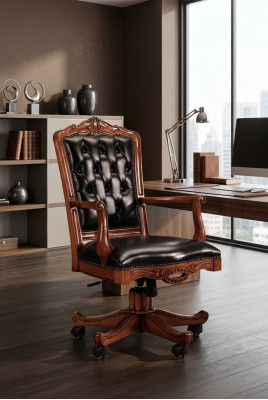 Büromöbel Sitzmöbel Drehstühle Chefsessel Sessel Stuhl Büro Drehstuhl Leder Neu