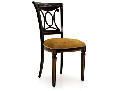 Stühle Wohnzimmer Esszimmer Lehnstuhl Polsterstuhl ohne Armlehne Luxus Sessel