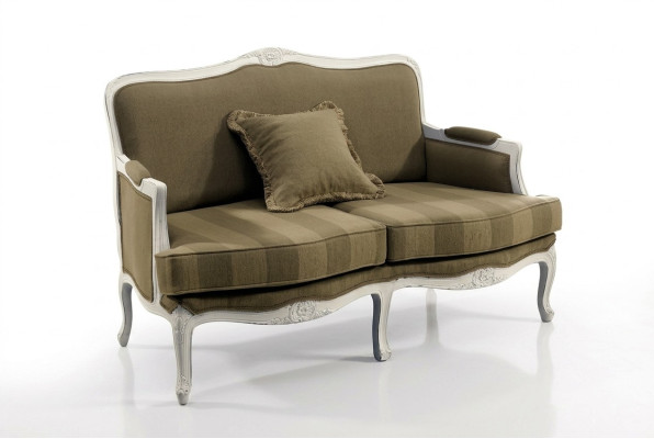Design Polster Textil Sofas Couchen neues Doppelsofa Luxus Sofa 2 Sitzer Möbel