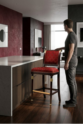 Design Tresenstuhl Barstuhl Tresenhocker Lounge Barhocker Stuhl Hocker Stühle