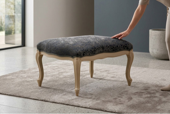 Beistellhocker Fußhocker Ottomane Möbelhocker Sofas Hocker Pouf Sofa Polster