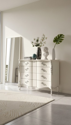 Wohnzimmer Holz Modern Luxus Italien Design Kommode Möbel Sideboard Klassisch