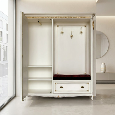 Kleiderständer Oberbekleidung Kleiderschrank Flur Spiegel Italienische Garderobe