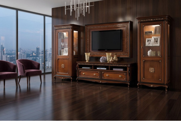 Design Kommode Schrank Sideboard Klassisch Stil Wohnzimmer Kommoden Lowboard RTV