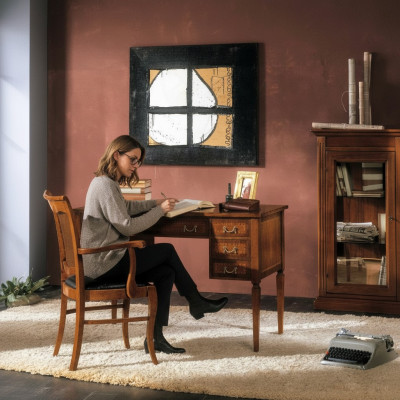 Möbel Schreibtisch Echtholz Tische Italienische Möbel Büro Tisch Einrichtung Neu