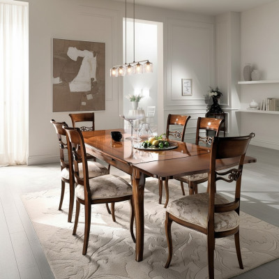 Esszimmer Stühle Holz Luxus Sessel Stuhl Braun Stühle Wohnzimmer Möbel neu