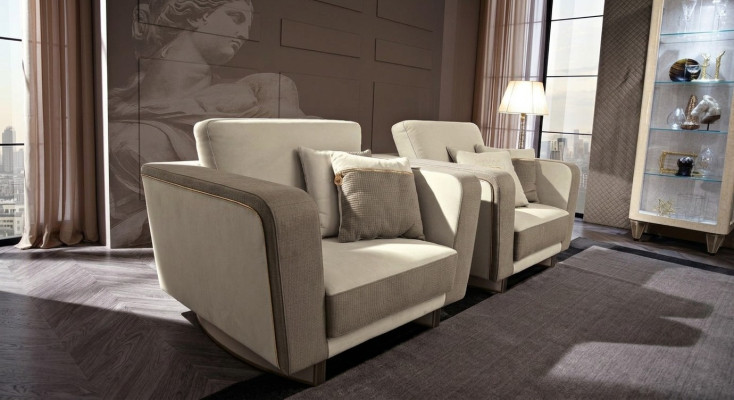 Design Lounge Club Relax Sessel Stuhl Polster Fernseh leder Textil Holz Stoff