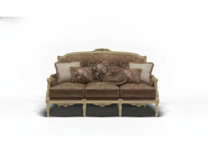 Sofa Polster Couch 3 Sitzer Textilsofa Original Couchen Sofas Dreisitzer Möbel