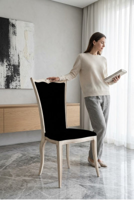 Luxus 1x Stuhl Esszimmerstuhl Küchenstühle Wohnzimmerstuhl Polsterstuhl Stuhl