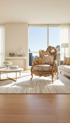 Sessel Sofas Couch Poster Klassisch Stoff Klassisch Luxus 1 Sitzer Sofa Möbel