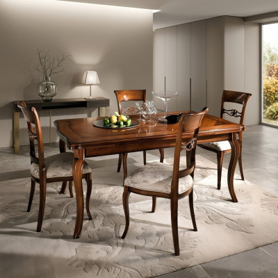 Esszimmer 6x Stühle Holz Luxus Sessel Stuhl Braun Stühle Wohnzimmer Möbel
