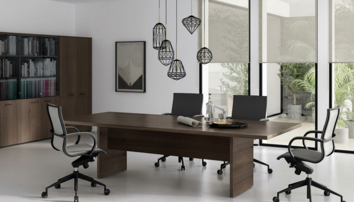 Besprechungs Konferenztisch Büromöbel Besprechungstisch Tisch Büro Design Holz