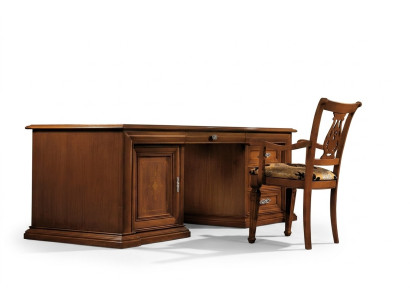 Schreibtisch Stuhl Tische Arbeitszimmer Bürotisch Tisch Massive 2tlg Set Büro