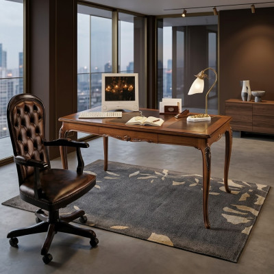 Tisch Schreibtisch Sekretär Schreibtische Italienische Möbel Büro Holz Tische