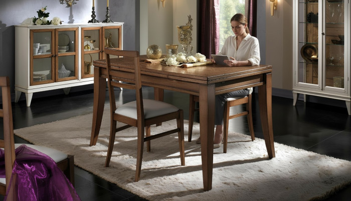 Esstisch Naturholz Retro Style Esszimmer Wohnzimmer Esstische Tische Tisch Möbel