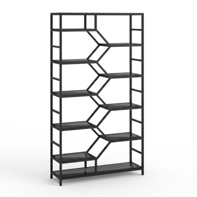 Metall Regal Trennwand Designer Luxus Regale Loft Stil Schrank Schwarz