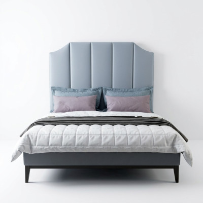 Bett Polster Design Luxus Doppel Hotel Betten Schlaf Zimmer Leder 180x200cm