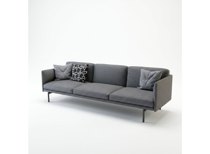 Design Sofa 3 Sitzer Wohnzimmer Couch Couchen Polster Sofas Dreisitzer