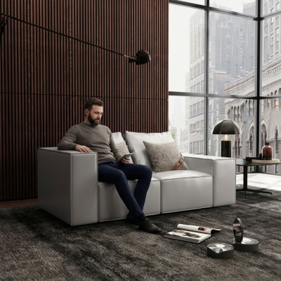 Sofa 2 Sitzer Big XXL Couch Sofas Couchen Wohnzimmer Design Neu