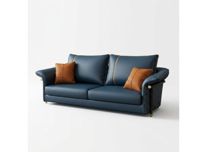 Design Sofa 3 Sitzer Wohnzimmer Couch Deko Couchen Polster Sofas Neu XXL