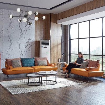 Sofa 4 Sitzer Big XXL Couch Sofas Design Couchen Wohnzimmer Viersitzer