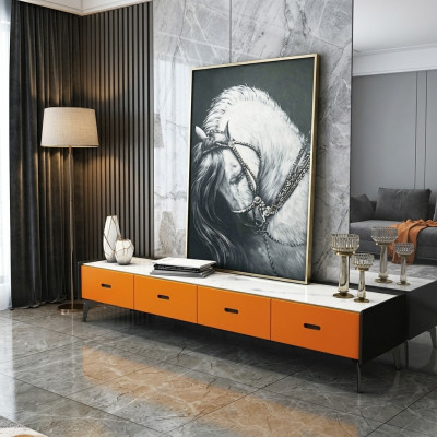 Italienische Stil Möbel Holz Kommode Schrank rtv Kommoden TV Sideboard