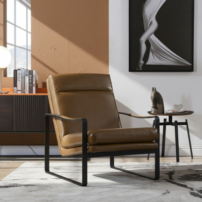 Sessel Design Couch Sofa Relax Leder Lounge Luxus Fernseh Club Polster Sitzer