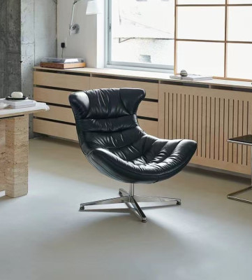 Sessel Design Couch Sofa Sitzer Leder Lounge Club Polster Luxus Ohren Sitz Relax
