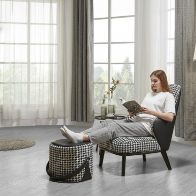 Sessel Design Couch Sofa Relax Stoff Lounge Luxus Fernseh Club Polster Sitzer