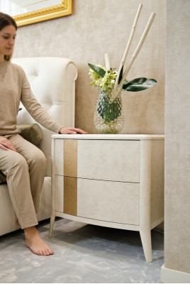 Nachttisch Nachtschrank Konsole Kommode Beistell mit Schublade Konsolen Designer