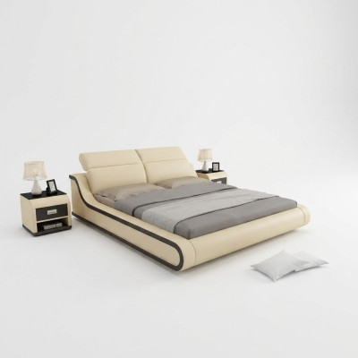 Bett Polster Deko Design Luxus Doppel Hotel Betten 180x200cm Schlaf Zimmer