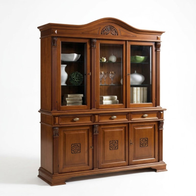 Anrichte Wandschrank Holz Buffet Vitrine Schrank Esszimmer Schränke
